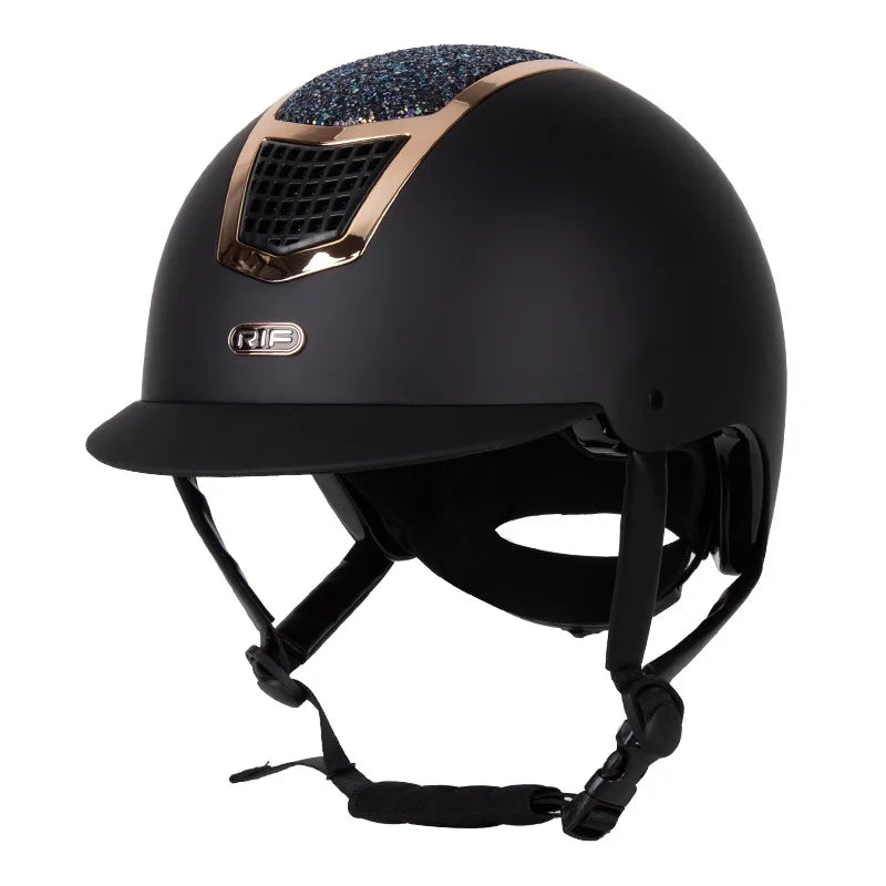 Full Star equestrian / Horse Riding helmet with head protection tool , safety guard Flash drill equine hat .