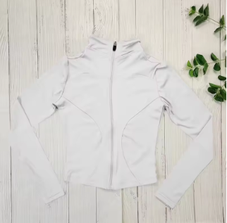 Women's Equestrian Base Layer Jacket – Long Sleeve Zip-Up Competition & Training Top