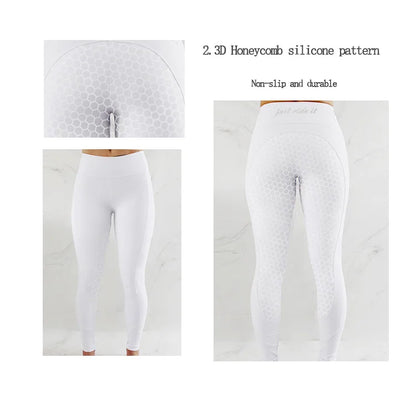 New Silicone Equestrian Breech  Women  High Bounce Riding Pants - Ghoddosh