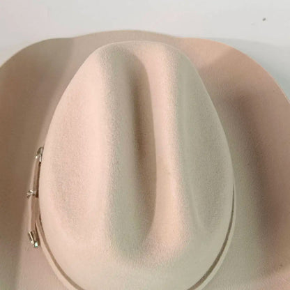 Unisex Vintage Wool Felt Western Cowboy Hat – Wide Brim Jazz Cap @ ghoddosh.com