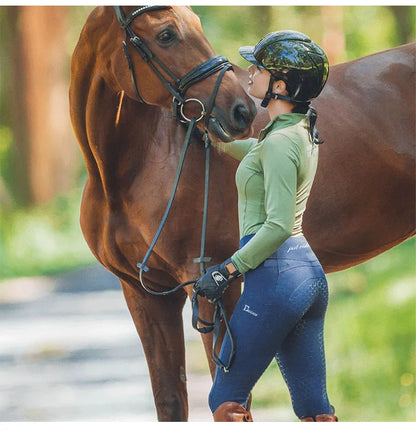 New Silicone Equestrian Breech  Women  High Bounce Riding Pants - Ghoddosh