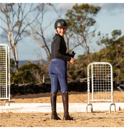 New Silicone Equestrian Breech  Women  High Bounce Riding Pants - Ghoddosh