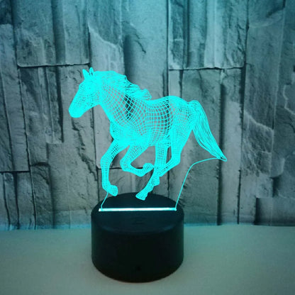 Night Light Horse Table Lamp