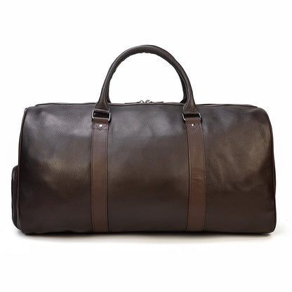 Luxury Genuine cow Leather Equipment Travel Bag - Ghoddosh 