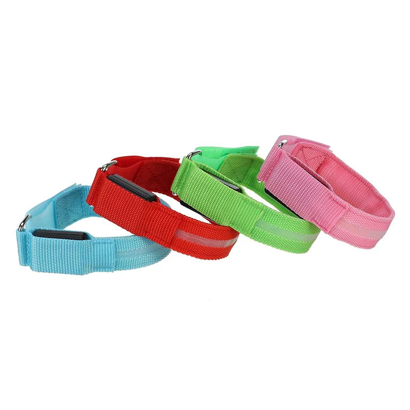 4 pcs set led  Lighting Horse Leg Safety Belt