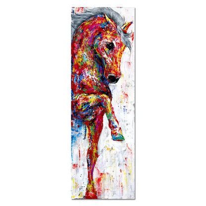 Unframed  Big Size Horse Canvas Painting Posters   @ ghoddosh.com