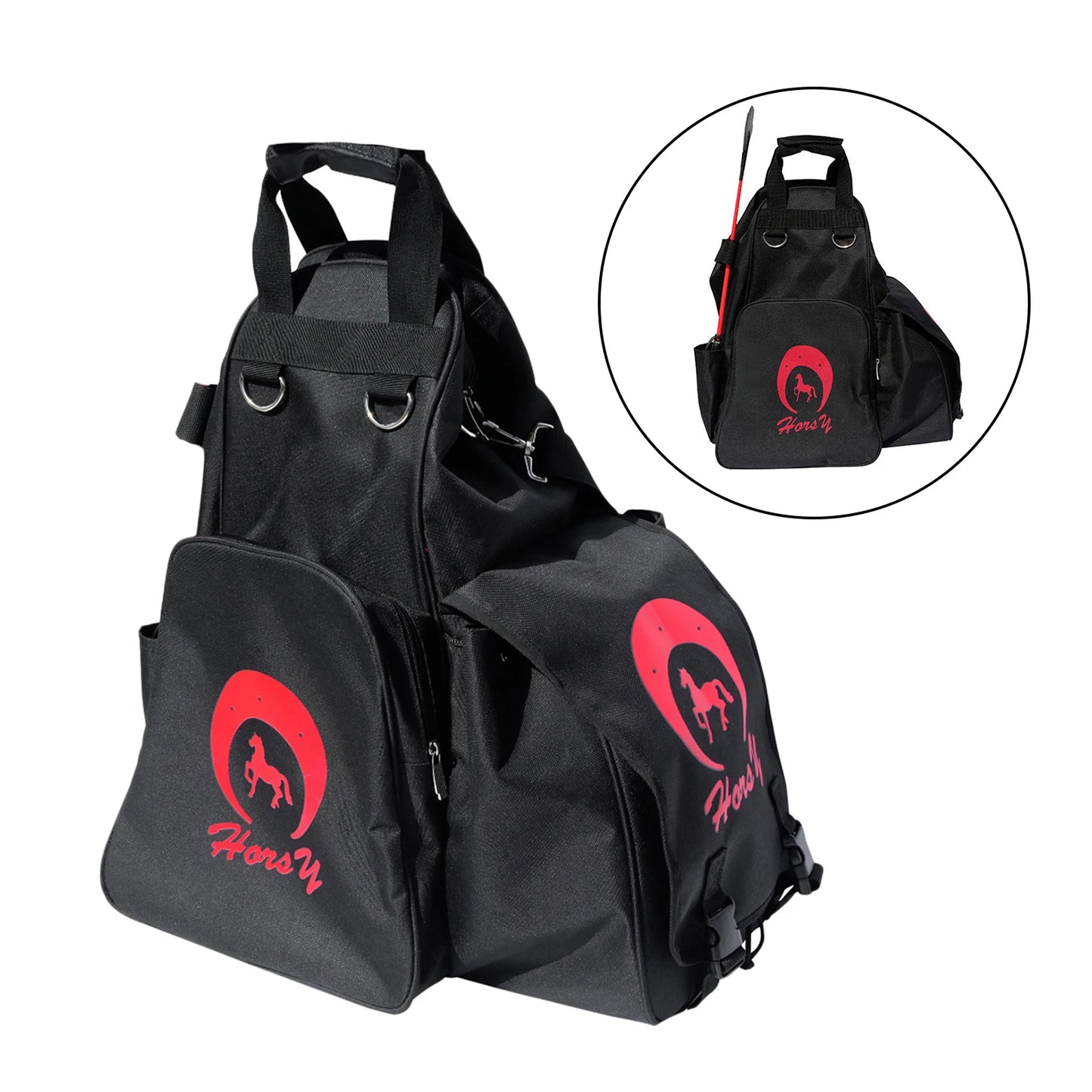Outdoor Portable Equestrian Backpack
