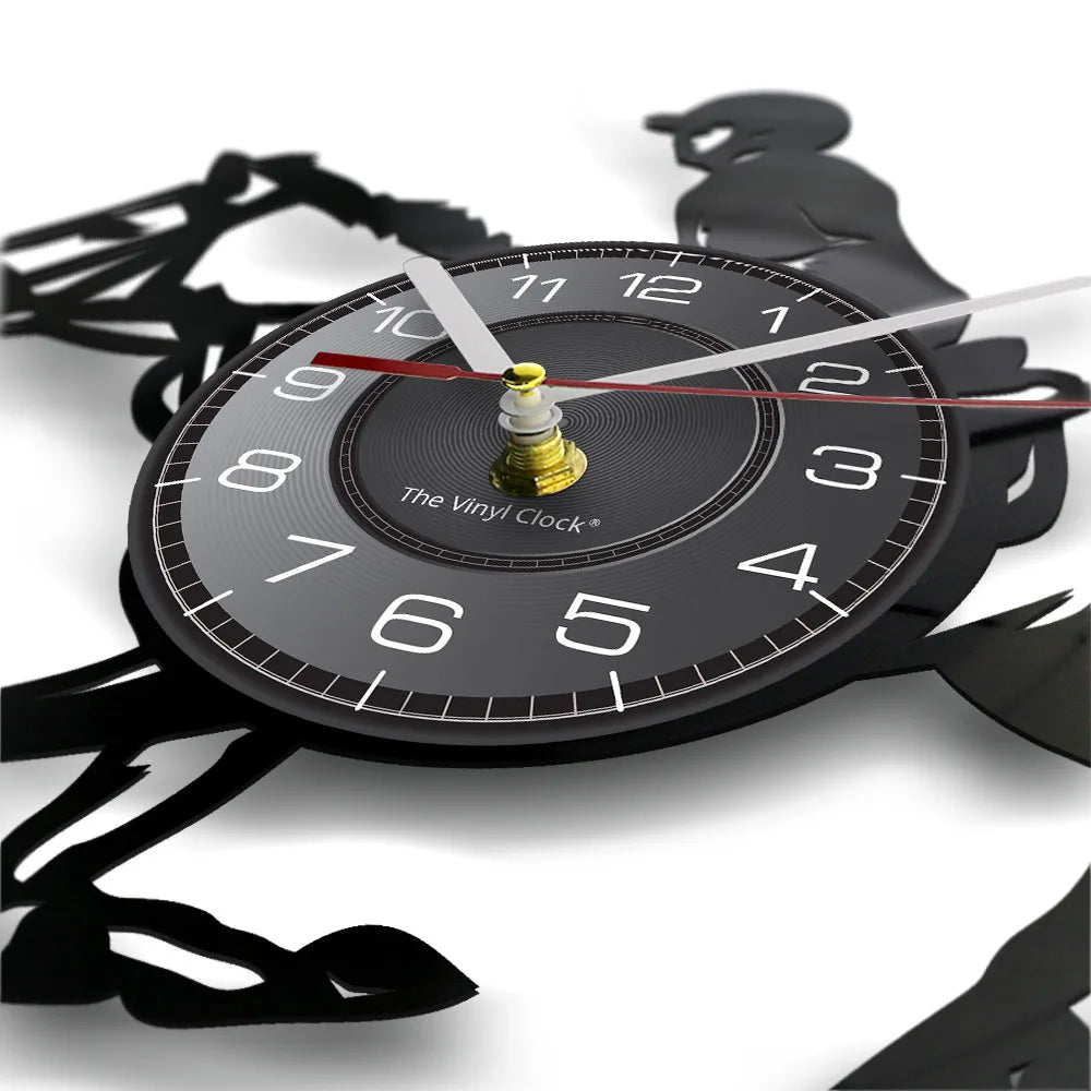 Horseback Riding wall Clock 