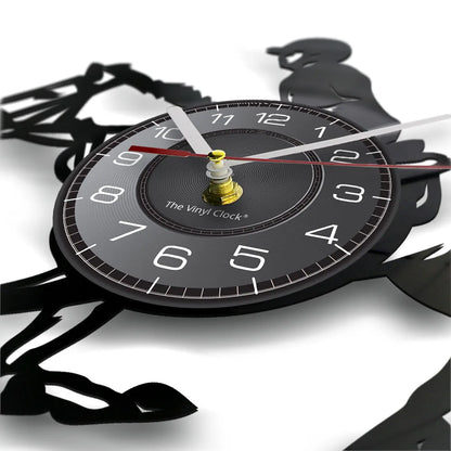 Horseback Riding wall Clock 