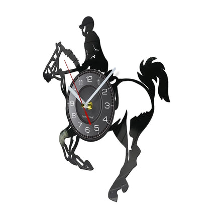 Horseback Riding wall Clock 