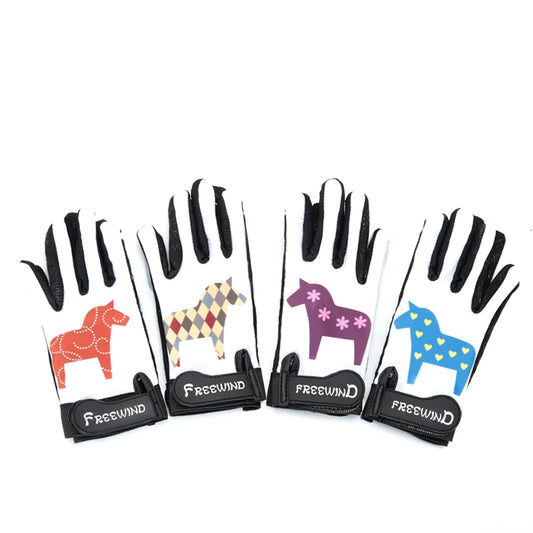 Kids’ Non-Slip Horse Riding Gloves – Ultra-Thin Equestrian Gloves with Silica Gel Grip (Ages 2–12) .Ghoddosh 