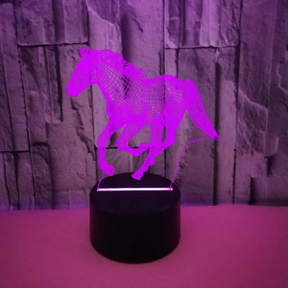 Night Light Horse Table Lamp