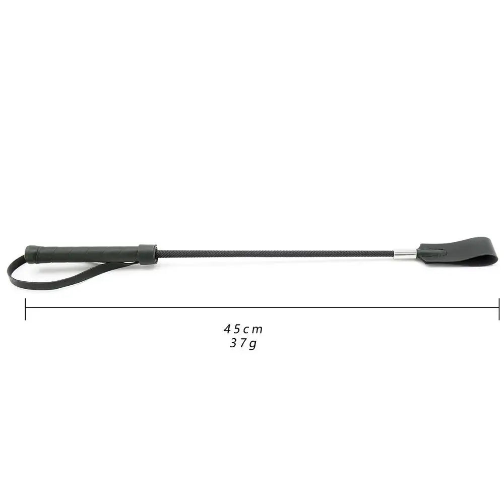 17.7 inch Riding Crop / Horse Equestrian Whip  with Double Slapper @ghoddosh.com