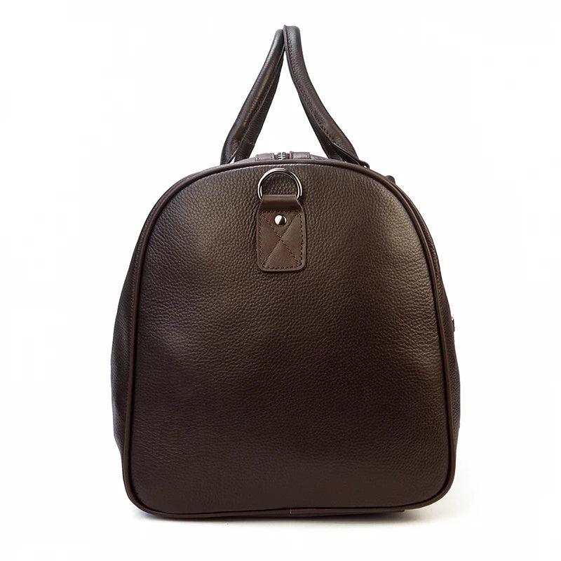 Luxury Genuine cow Leather Equipment Travel Bag - Ghoddosh 