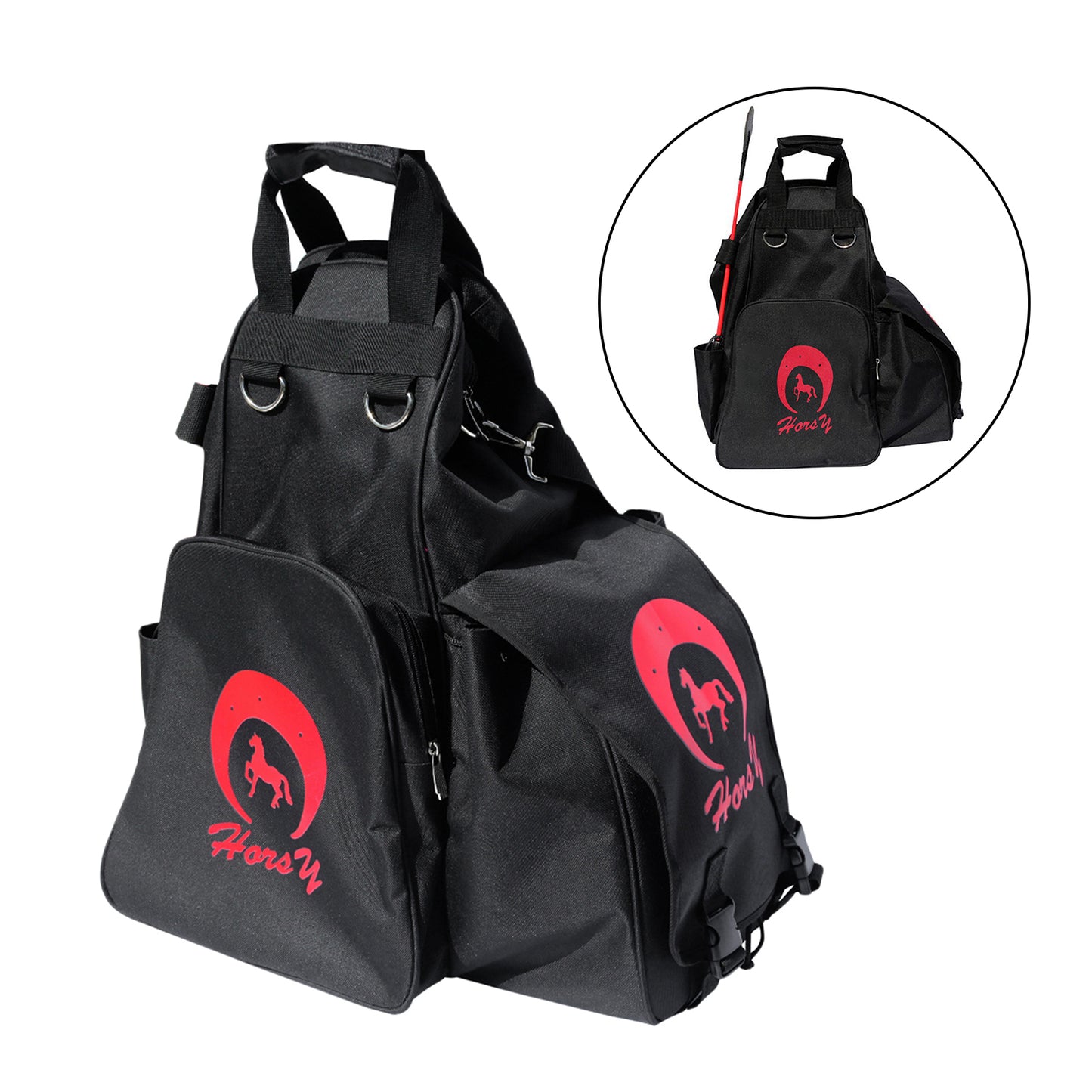 Outdoor Portable Equestrian Backpack