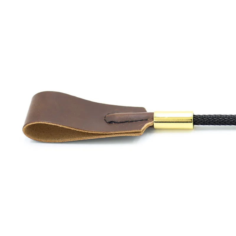 17.7 inch Riding Crop / Horse Equestrian Whip  with Double Slapper @ghoddosh.com