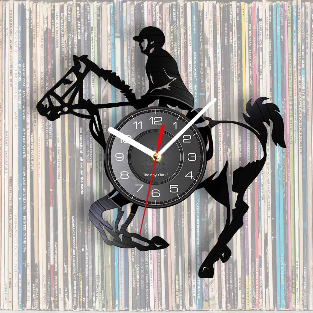 Horseback Riding wall Clock 