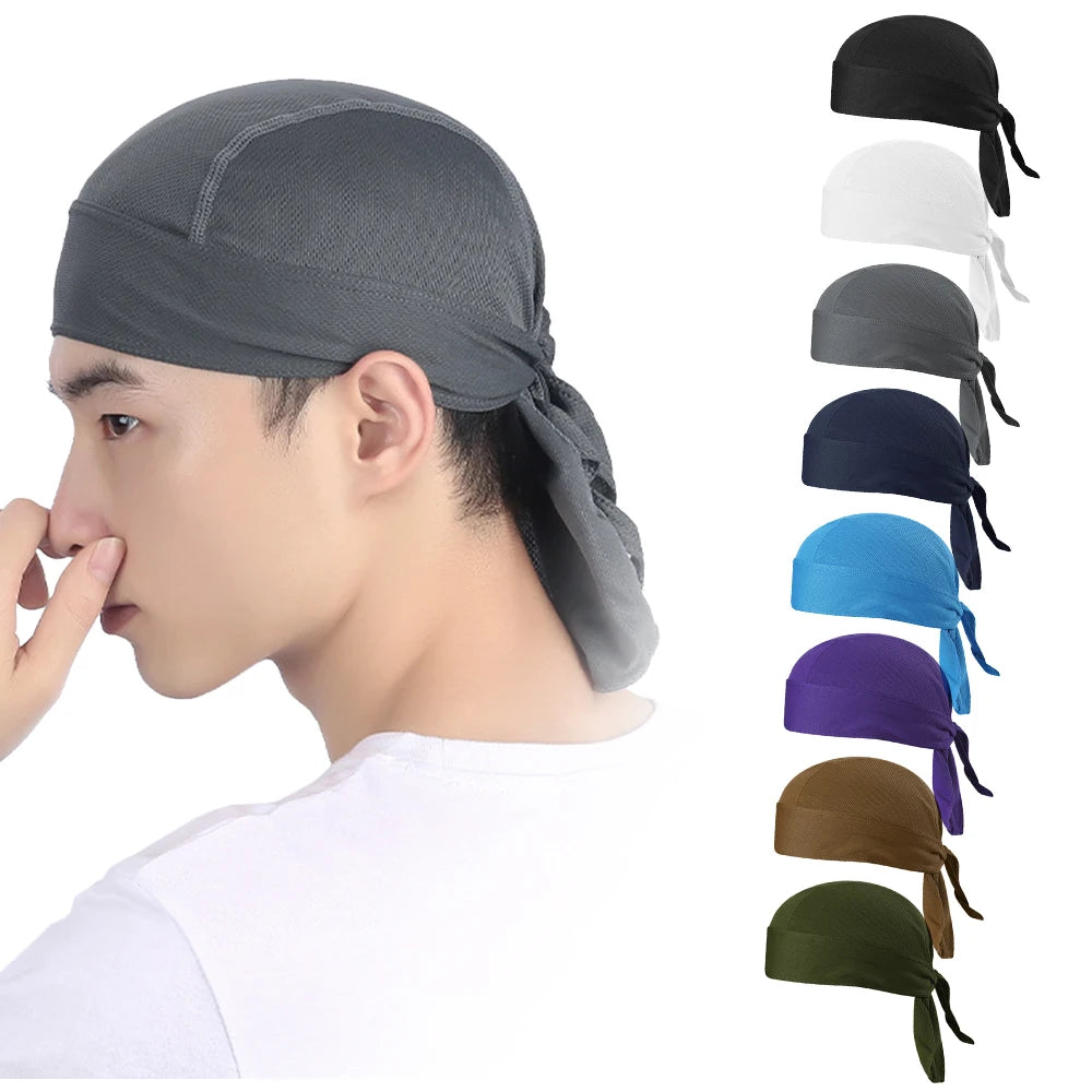 Quick-Dry Cycling Cap Headscarf – Lightweight Summer Bandana for Running & Riding

