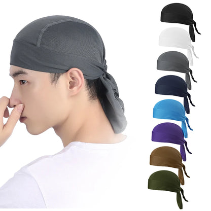 Quick-Dry Cycling Cap Headscarf – Lightweight Summer Bandana for Running & Riding

