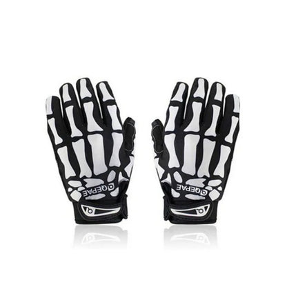 Skull Full Finger Knuckle Anti-slip Gloves . Ghoddosh