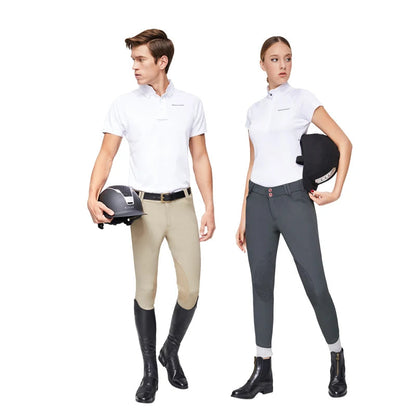 Unisex Riding Breeches, Butterfly Wing Design, High Elasticity, Breathable Fabric, Ghoddosh 