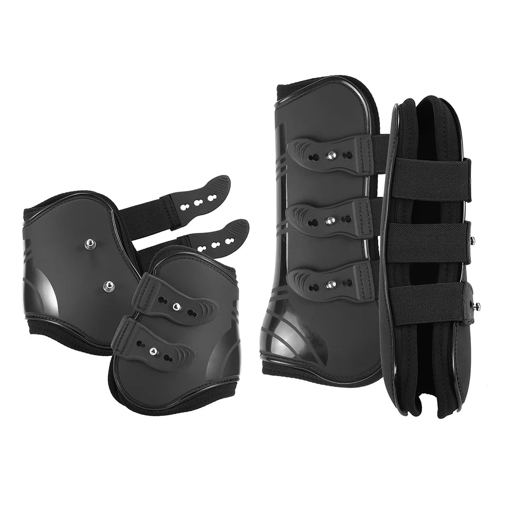 Horse Adjustable Leg Protector    24PCS Front Hind protectors - Ghoddosh