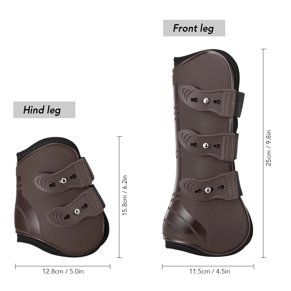 Horse Adjustable Leg Protector    24PCS Front Hind protectors - Ghoddosh