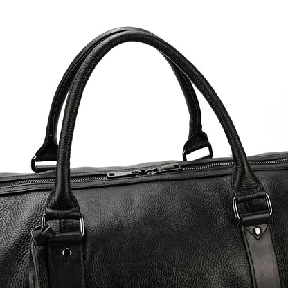 Luxury Genuine cow Leather Equipment Travel Bag - Ghoddosh 