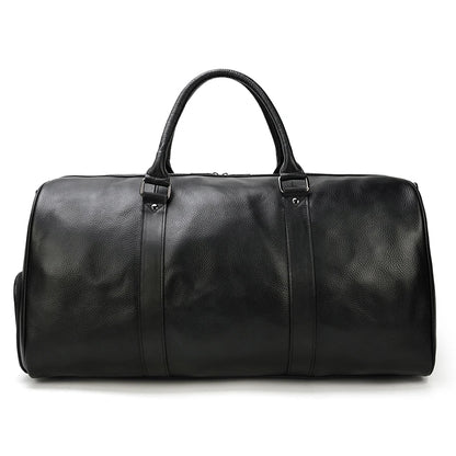 Luxury Genuine cow Leather Equipment Travel Bag - Ghoddosh 
