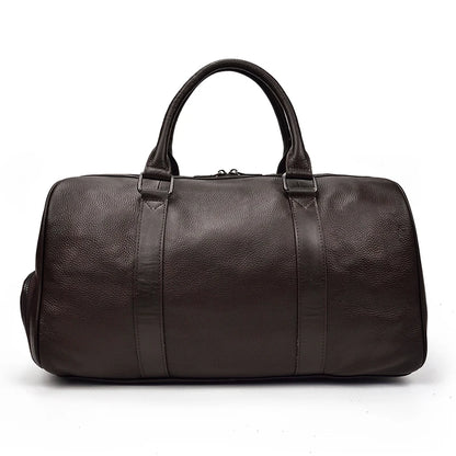 Luxury Genuine cow Leather Equipment Travel Bag - Ghoddosh 