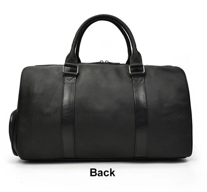 Luxury Genuine cow Leather Equipment Travel Bag - Ghoddosh 