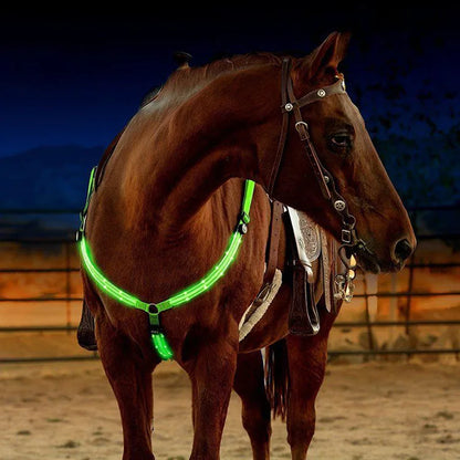 LED HLED Horse  Nylon Night Visible beltorse  Nylon Night Visible belt