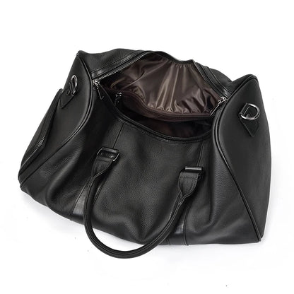 Luxury Genuine cow Leather Equipment Travel Bag - Ghoddosh 