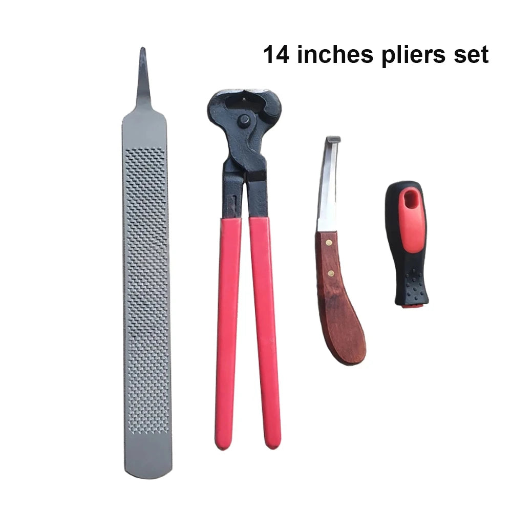 The ultimate Horseshoes Trim Tool Set — Includes a sturdy rasp handle & precision hoof cutter @ ghoddosh.com
