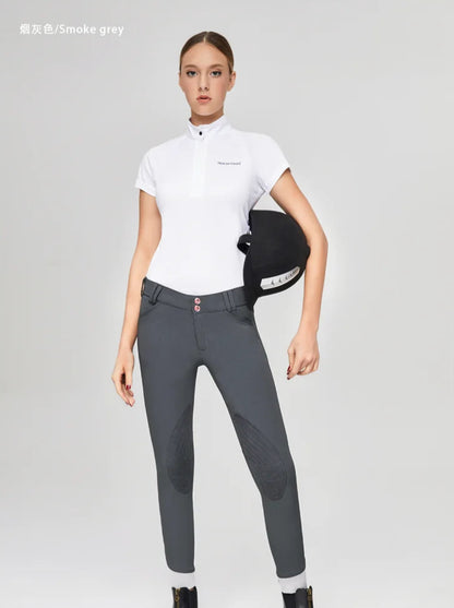 Unisex Riding Breeches, Butterfly Wing Design, High Elasticity, Breathable Fabric, Ghoddosh 