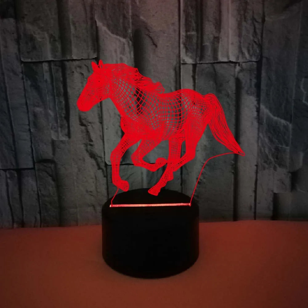 Night Light Horse Table Lamp