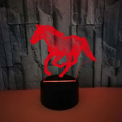 Night Light Horse Table Lamp
