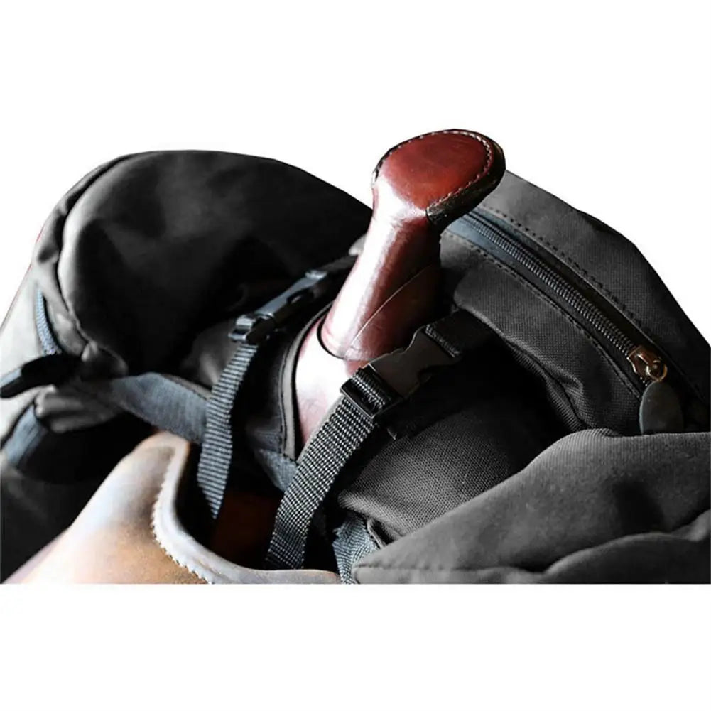 Washable  Saddle Bag Set / Saddle Pouch Practical Pommel Pocket For Long-Distance Riding Trips - Ghoddosh 