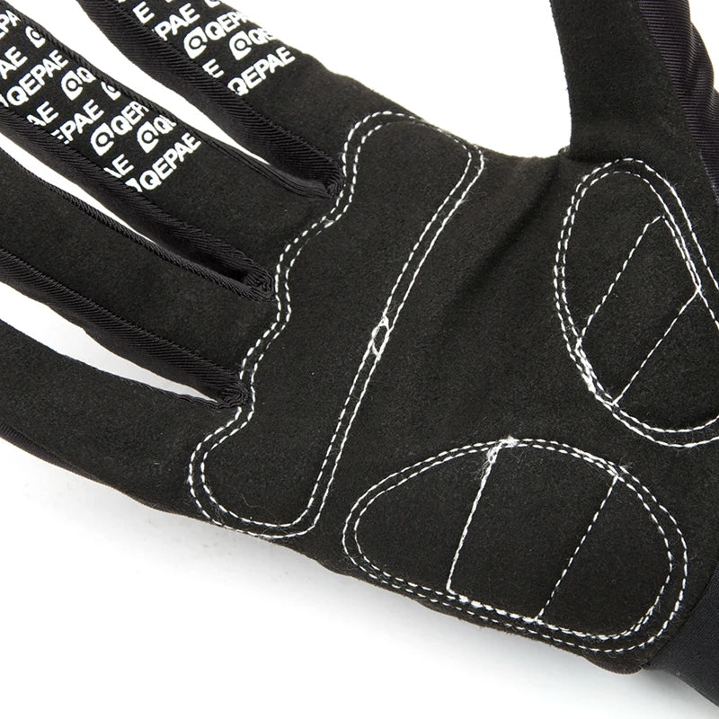 Skull Full Finger Knuckle Anti-slip Gloves . Ghoddosh