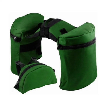 Washable  Saddle Bag Set / Saddle Pouch Practical Pommel Pocket For Long-Distance Riding Trips - Ghoddosh 