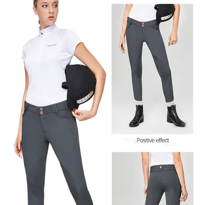 Unisex Riding Breeches, Butterfly Wing Design, High Elasticity, Breathable Fabric, Ghoddosh 
