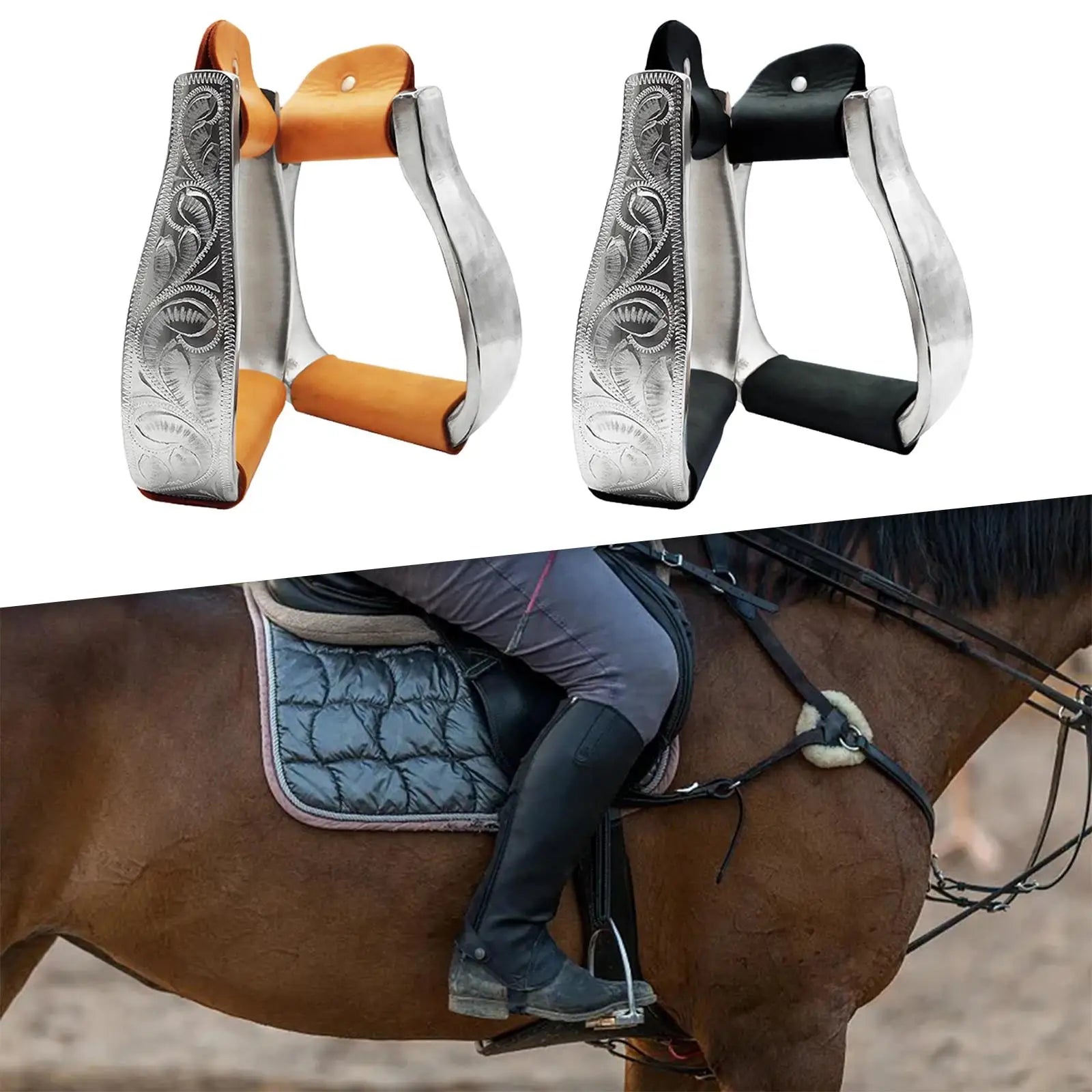 Equestrian / Horse Riding  Stirrups Comfortable Retro Design