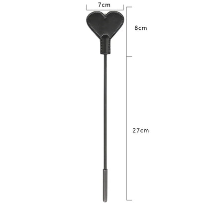 Equestrian / Horse Riding PU Leather Paddle Slapper Whip