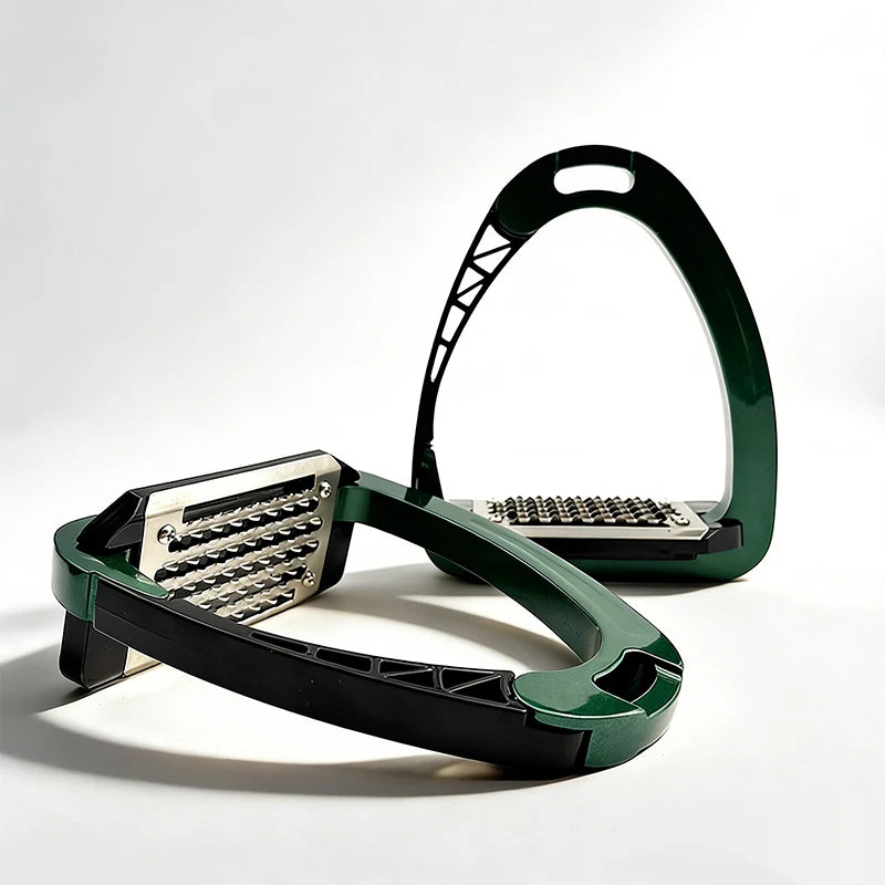 Aluminum Alloy Safety Stirrups | Anti-Slip Shock-Absorbing Equestrian Pedals @ Ghoddosh.com