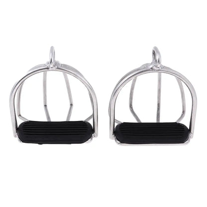 English Style Horse Riding  English Stirrups , Stainless Steel  with Wide Toe Cage . Ghoddosh