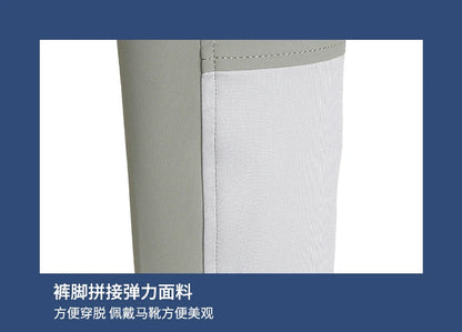 Equestrian Riding Breeches for Women/Men - Horseback Riding Tights with Silicone Knee Patch Grip @ ghoddosh.com
