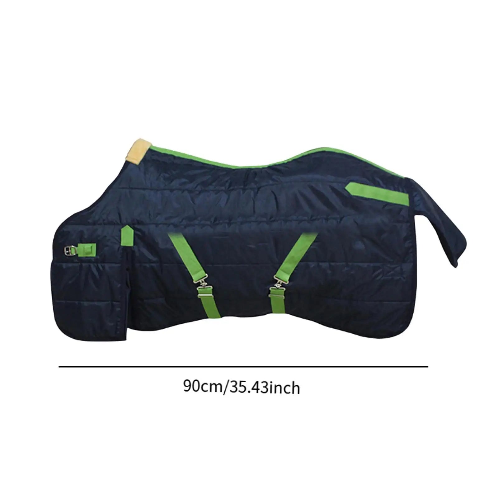 Waterproof Oxford Turnout Horse Rug with Tail & Neck Sheet – Windproof Winter Blanket

