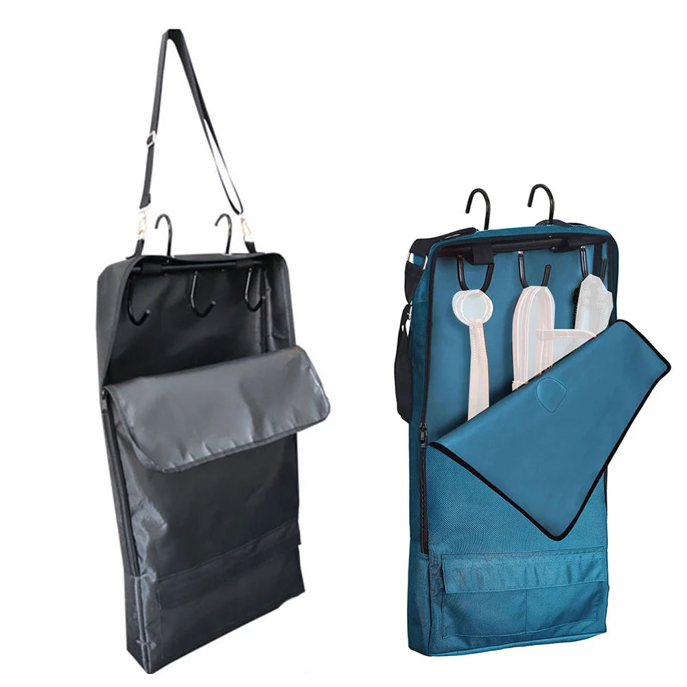 Portable Waterproof Horse Harness Storage Bag With 3 Hooks Rack / Stay Organized Horse Tote Holster Bag  ghoddosh.com
