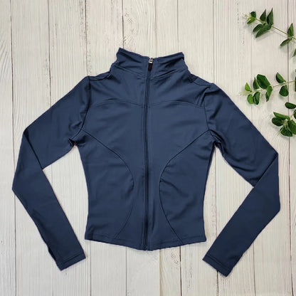 Women's Equestrian Base Layer Jacket – Long Sleeve Zip-Up Competition & Training Top