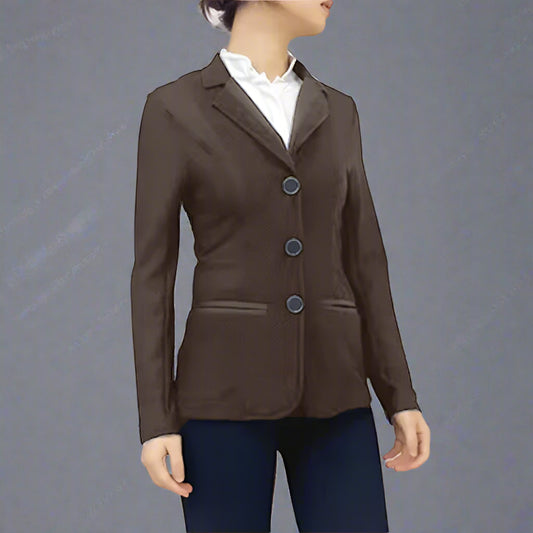 Woman  Breathable Mesh Hole Equestrian / Horse Riding  Jacket